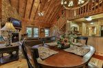 Dining area off of the kitchen